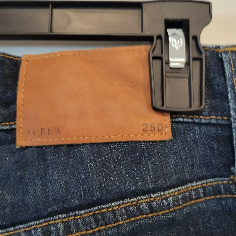 J CREW MEN'S 250 SKINNY DENIM JEANS SIZE 31 X 34